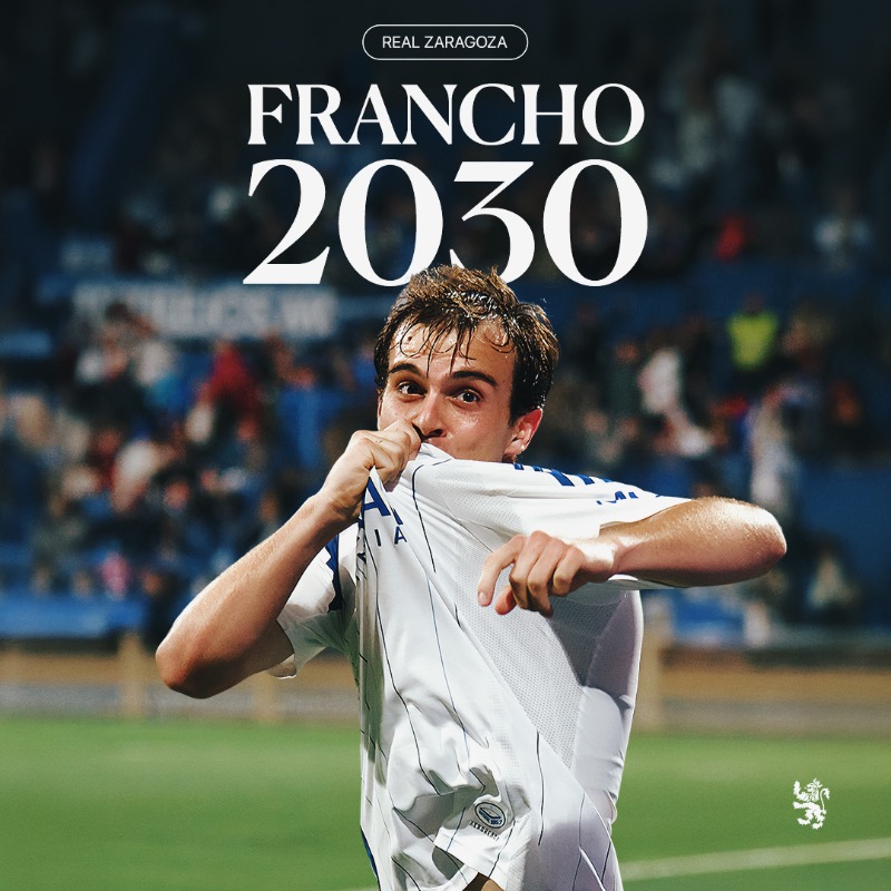 RealZaragoza's tweet photo. Un amor real. Un amor verdadero 

💙🤍 𝑭𝑹𝑨𝑵𝑪𝑯𝑶 2️⃣0️⃣3️⃣0️⃣