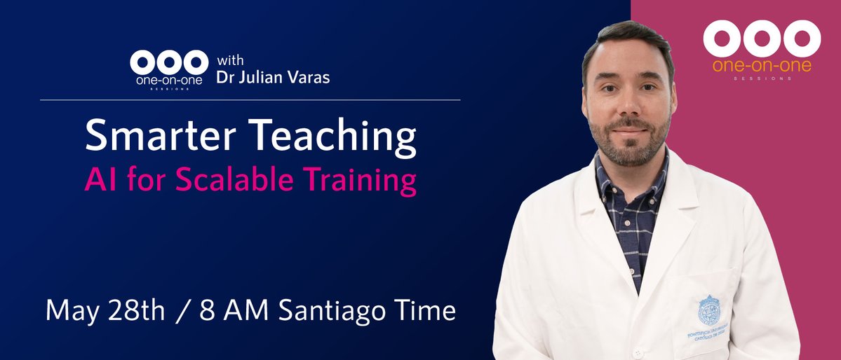 AIS Channel (@aischannel) on Twitter photo Only 3 hours until our "One on One" with Dr. Julián Varas (<a href="/julianvarascom/">Julian Varas</a>)! ⏳
Topic: AI for Scalable Medical Training!
Get your mind-bending questions ready! 🤔🤯
🔗 aischannel.com/coffee-with/ju…
#IamAIS #SoMe4Surgery #TechInMedicine #AITraining Only 3 hours until our "One on One" with Dr. Julián Varas (<a href="/julianvarascom/">Julian Varas</a>)! ⏳
Topic: AI for Scalable Medical Training!
Get your mind-bending questions ready! 🤔🤯
🔗 aischannel.com/coffee-with/ju…
#IamAIS #SoMe4Surgery #TechInMedicine #AITraining