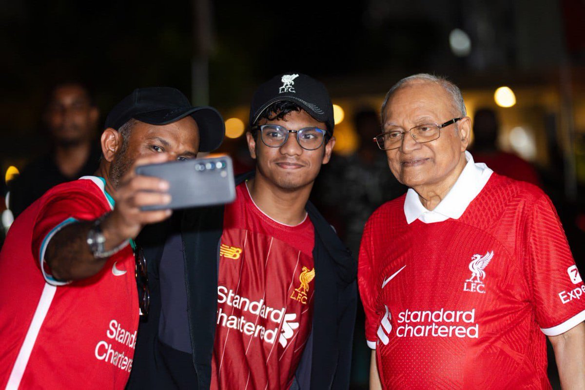 maumoonagayoom's tweet image. Had an amazing evening last night with Liverpool supporters in Male enjoying the Reds winning the league cup for a record-equalling 20th time. 🏆
@OLSCMaldives