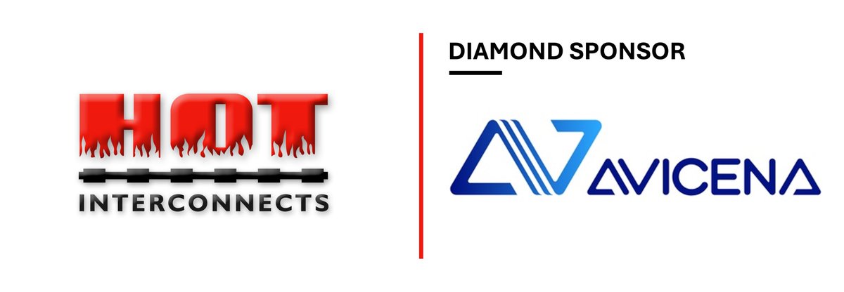 IEEEHOTI's tweet image. Avicena is joining as Diamond Sponsor of @IEEEHOTI!
Avicena develops microLED-based ultra-low power, high-bandwidth interconnects for chip-to-chip links - advancing HPC, Cloud, and power-critical systems.
Thank you for your valuable support!
#hoti #hoti25 #AvicenaTech