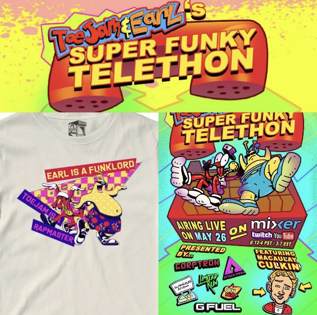 6 years ago we supported the <a href="/toejamandearl/">ToeJam & Earl</a> #SuperFunkyTelethon and we thank you for the memories. We’ve taken a break (if you hadn’t noticed) and hope to be back one day. Sending ❤️. #KeepingTheGameAlive #retrogaming #retrogames #retrogamers #gamersunite