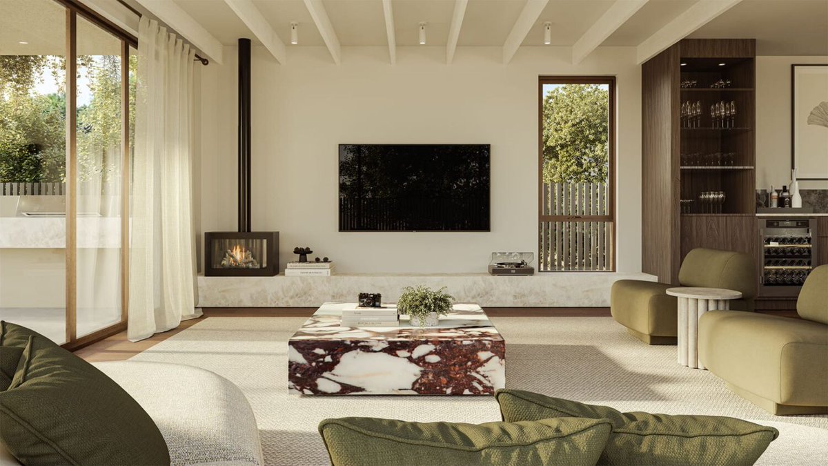 luxcustomhomes's tweet photo. Avenue House showcases stunning timber finishes and floods with natural light from its double-volume northern hallway, creating warmth and openness. Nick Rawson of Hall &amp; Hart shares his design journey, inspired by local history and passion. https://t.co/pj9PjUxcyS https://t.co/PLSn04Yg0z
