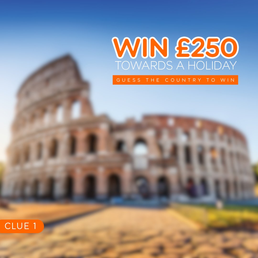 Kickstarting the week with your first clue🔍 Guess the country for your chance to WIN £250 credit!📍

To enter, simply...
🔸 Follow us
🔸 Like this post
🔸 Reply which country you think it is
🔸 Tag the person (or people!) you'd take with you on holiday

Good luck! ☀️ T&amp;Cs apply.