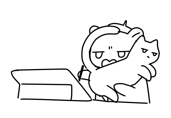 めちゃくちゃに構ってほしい時のねこ しっぽで顔囲んでくる 