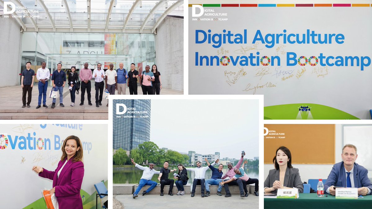 FAO e-Agriculture (@faoeagriculture) on Twitter photo Kicking off the Digital Agriculture Innovation Bootcamp!๐ฑ๐ฉโ๐ป
18 youth-led startups from around the world gather in China to explore innovation, tech, & entrepreneurship in agriculture.
Let the transformation begin!๐พ๐
#YouthInAg #AgInnovation <a href="/ZJU_China/">Zhejiang University</a> <a href="/PinduoduoInc/">Pinduoduo</a> <a href="/FAO/">Food and Agriculture Organization</a> โฌ๏ธ Kicking off the Digital Agriculture Innovation Bootcamp!๐ฑ๐ฉโ๐ป
18 youth-led startups from around the world gather in China to explore innovation, tech, & entrepreneurship in agriculture.
Let the transformation begin!๐พ๐
#YouthInAg #AgInnovation <a href="/ZJU_China/">Zhejiang University</a> <a href="/PinduoduoInc/">Pinduoduo</a> <a href="/FAO/">Food and Agriculture Organization</a> โฌ๏ธ
