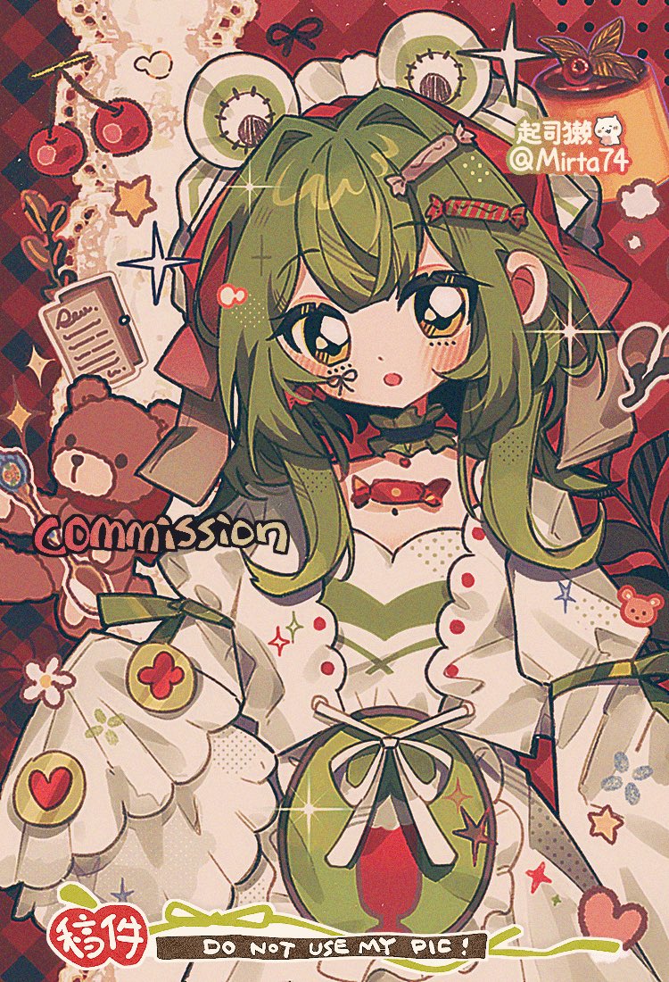 #Commission 
🍒🐼🍷