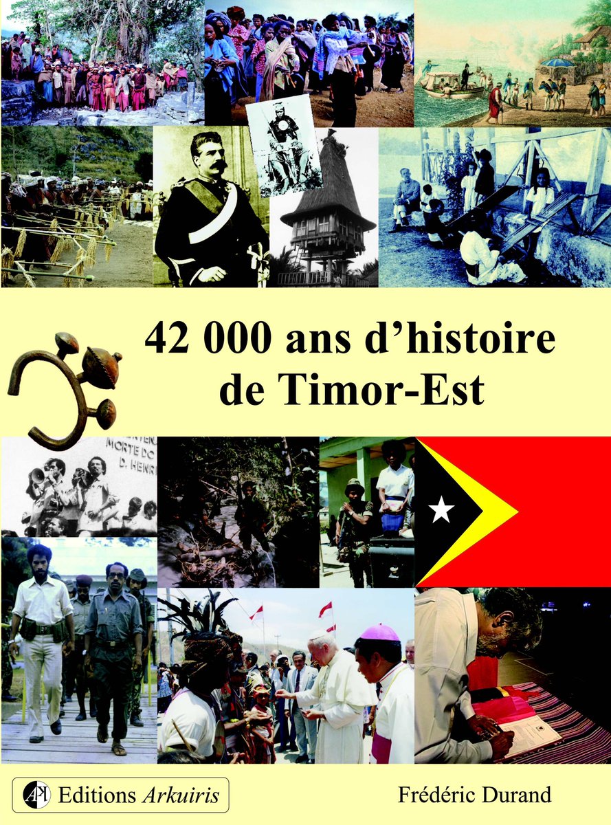 #timorleste va devenir le 12e membre de l' #ASEAN en octobre 2025, une raison de plus pour découvrir l'histoire de ce pays mal connu.
"42000 ans d'histoire de Timor-Est"
par Frédéric Durand
aux éditions <a href="/ArkuirisEd/">Editions Arkuiris</a>
préface de Danielle Mitterrand
arkuiris.com/livre.php?id=9