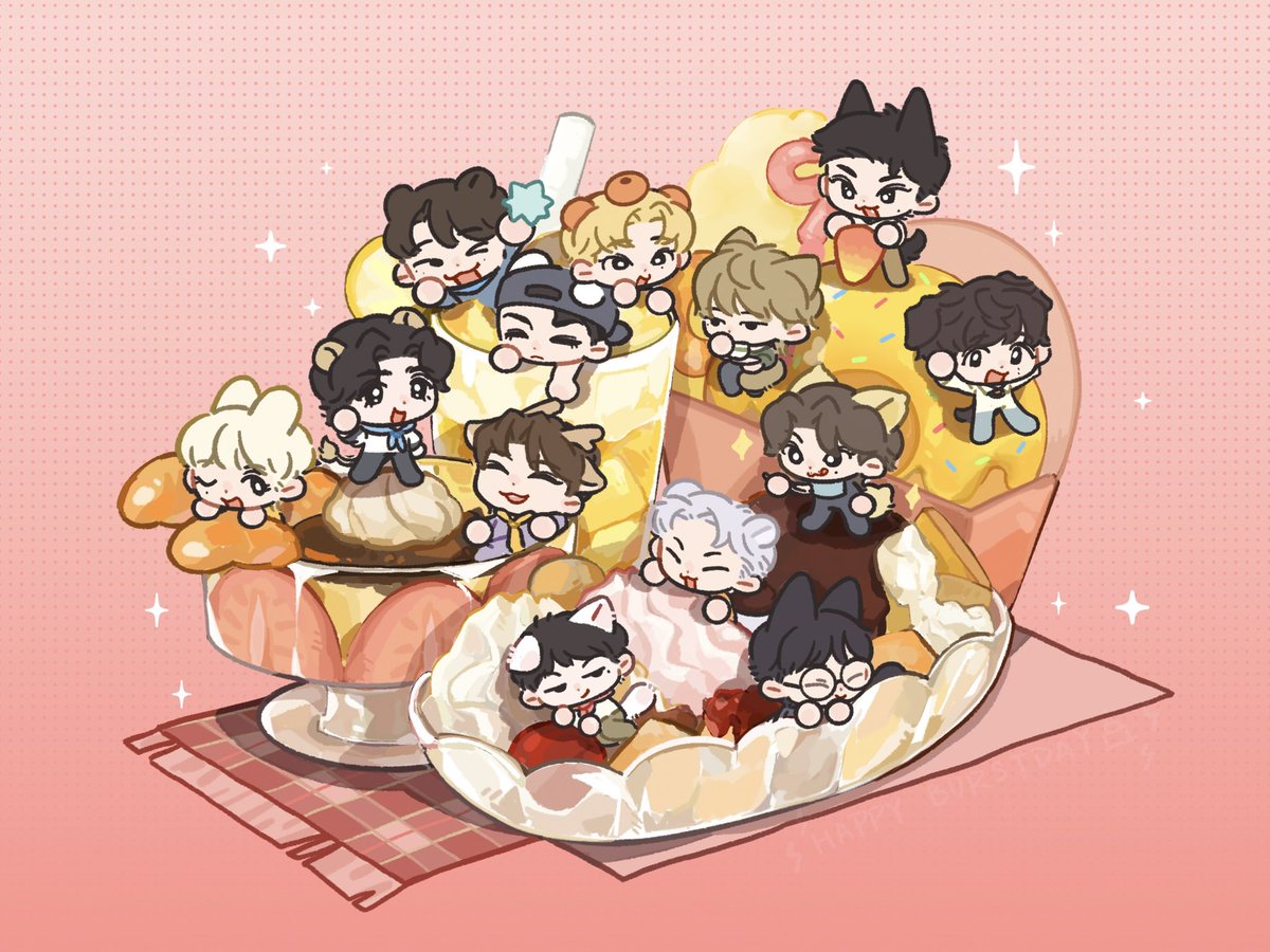 #世峰老字号糖果铺十分之一の百年店庆
#svveety_10th_Anniversary
#세븐틴_10주년_기념_사탕가게

HAPPY BURSTDAY！