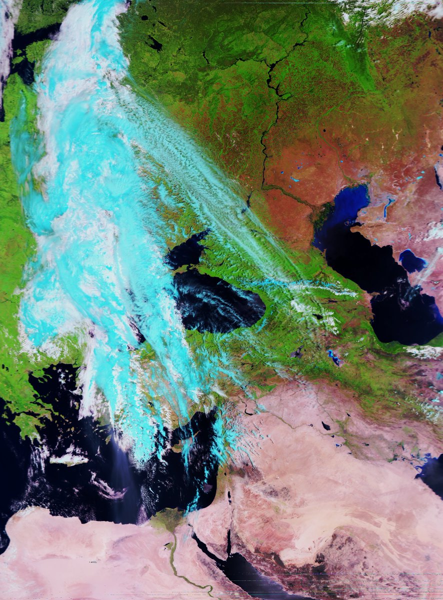 Metop C  System AHRPT RGB 26 May 2025 UT 07.27