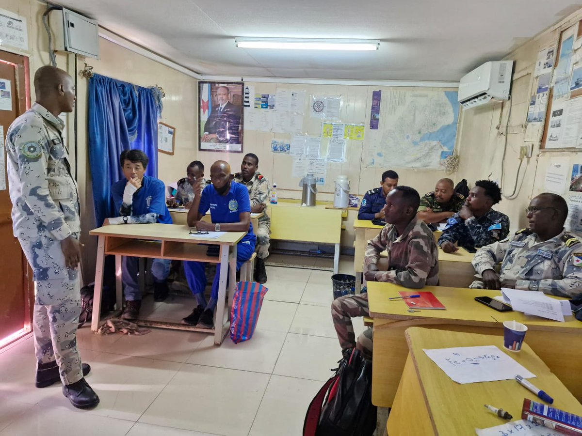 UNODC Global Maritime Crime Programme (@unodc_mcp) on Twitter photo <a href="/UNODC_MCP/">UNODC Global Maritime Crime Programme</a> has launched an Advanced Maritime Engineering Training in 🇩🇯 for 8 officers from 🇩🇯, 🇸🇨& 🇸🇴. The officers will become national instructors, strengthening engineering and maintenance capacity within their maritime law enforcement agencies. 🇯🇵 Funded by <a href="/JapanMissionVie/">PMissionJapan Vienna</a>. <a href="/UNODC_MCP/">UNODC Global Maritime Crime Programme</a> has launched an Advanced Maritime Engineering Training in 🇩🇯 for 8 officers from 🇩🇯, 🇸🇨& 🇸🇴. The officers will become national instructors, strengthening engineering and maintenance capacity within their maritime law enforcement agencies. 🇯🇵 Funded by <a href="/JapanMissionVie/">PMissionJapan Vienna</a>.