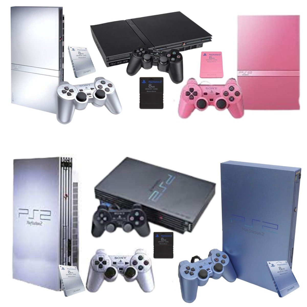 RetroGameVibez's tweet photo. Morning ☕️ 

🏆 The PS2 sold over 155 million units, making it the best-selling console of all time. Insane!
#PlayStation #ps2 #sony #gaming https://t.co/fPAdb33bS4