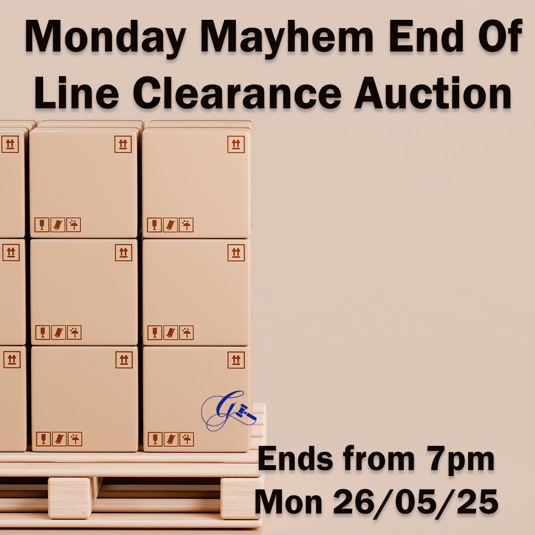 GaitaAuctions's tweet photo. Monday Mayhem End of Line Clearance Auction ending from 7pm tonight at https://t.co/KdZ7nBDImB
Gaita Auctions, Turning Bids into Wins!
#GaitaAuctions #onlineauction #onlineshopping #bargain #AuctionHouseUk #Manchester #bidnow #onlinebidding #carbootseller #ebaysellers https://t.co/gUNeQc3h1h