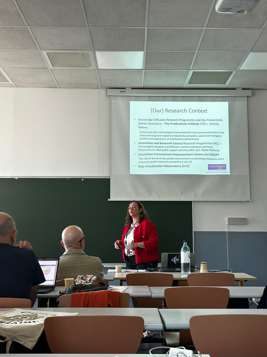 Claudio Detotto 🇪🇺 (@claudio_detotto) on Twitter photo Amazing keynote by <a href="/r_ortegaargiles/">Raquel Ortega-Argiles</a> (University of Manchester) on industrial transitions in the UK — insightful and inspiring! Thank you! 🙌 #IBEO2025 <a href="/TorreAndr/">André Torre</a> <a href="/biancabiagi/">Bianca Biagi</a> <a href="/umrlisa/">UMR LISA</a> <a href="/crenos_sardegna/">CRENoS</a> Amazing keynote by <a href="/r_ortegaargiles/">Raquel Ortega-Argiles</a> (University of Manchester) on industrial transitions in the UK — insightful and inspiring! Thank you! 🙌 #IBEO2025 <a href="/TorreAndr/">André Torre</a> <a href="/biancabiagi/">Bianca Biagi</a> <a href="/umrlisa/">UMR LISA</a> <a href="/crenos_sardegna/">CRENoS</a>
