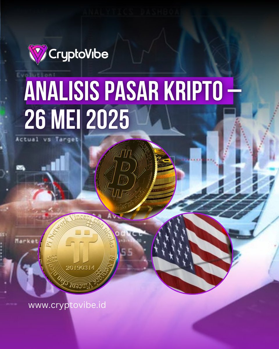cryptovibe_id's tweet photo. Pasar crypto makin memanas di akhir Mei! 🔥

#CryptoUpdate #PasarCrypto #Bitcoin2025 #AltcoinSeason #BTCNews #InvestasiKripto #PiCoin #AnalisisCrypto #CryptoIndonesia #DYOR https://t.co/Yd9FcUTMdY