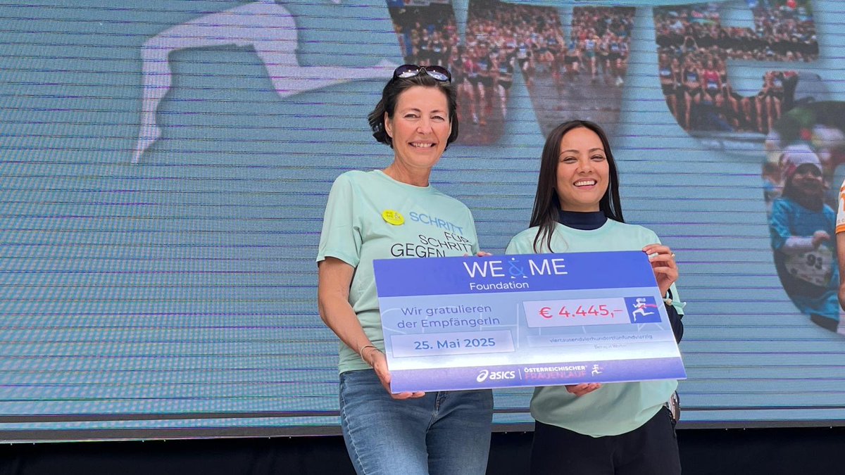 WE&ME Foundation tweet media