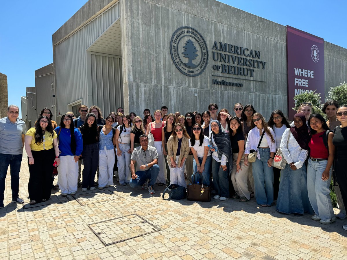 American University of Beirut - Mediterraneo (@aubmediterraneo) on Twitter photo Last week, from May 21–23, AUB Mediterraneo hosted the Dialogue of Civilizations workshop, an academic exchange with <a href="/Northeastern/">Northeastern U.</a> exploring identity, migration, and conflict in the Eastern Mediterranean.
Led by Dr. Iakovos Menelaou, lecturer at AUB Mediterraneo, Dr. Leandros Last week, from May 21–23, AUB Mediterraneo hosted the Dialogue of Civilizations workshop, an academic exchange with <a href="/Northeastern/">Northeastern U.</a> exploring identity, migration, and conflict in the Eastern Mediterranean.
Led by Dr. Iakovos Menelaou, lecturer at AUB Mediterraneo, Dr. Leandros