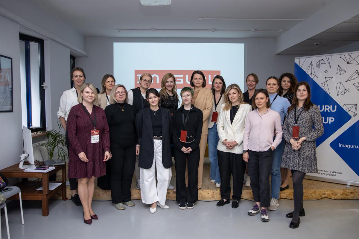 In Warsaw, I met participants of the Women’s Political Leadership Academy—leaders who seek to play an active role in shaping the political future of Belarus.

Their passion, strength, and commitment inspire hope.

Belarus will be free—and these women will help lead the way.