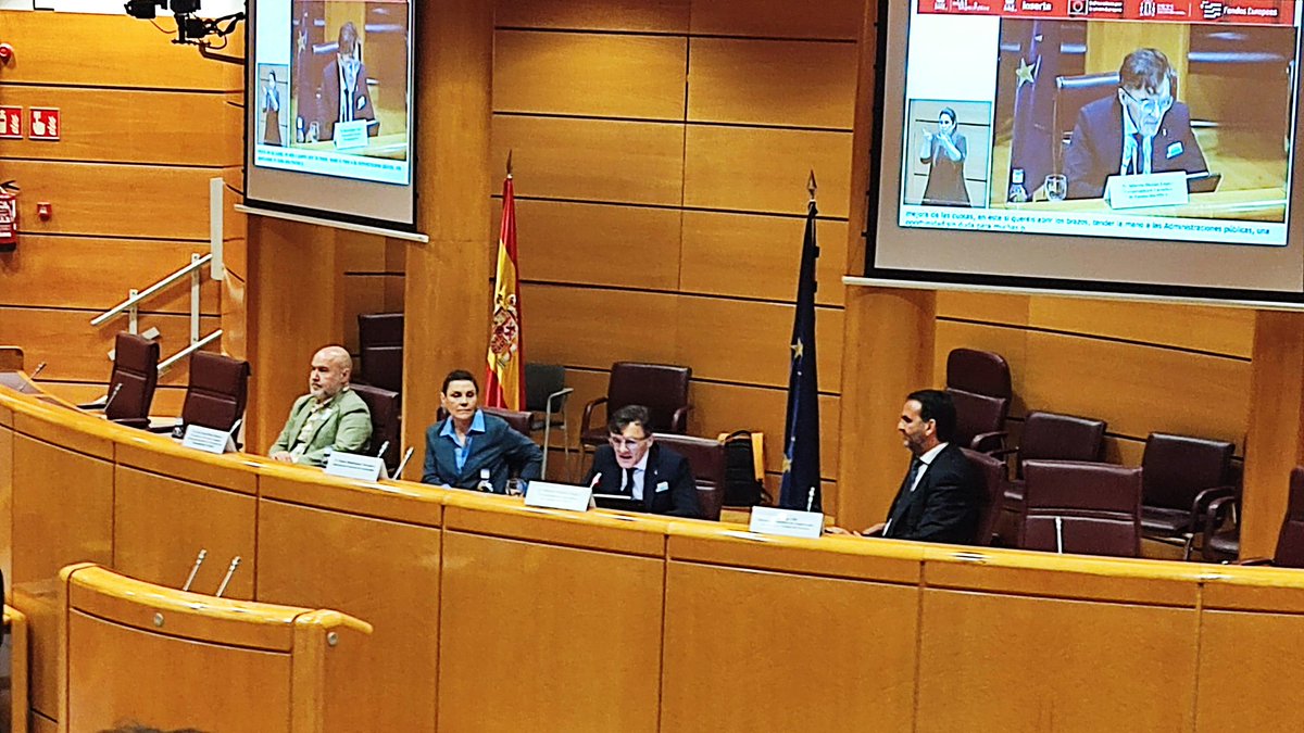 Asistimos al II Foro Inserta Empleo Público en el Senado de España para el fomento de la inclusión de las personas con discapacidad en el ámbito laboral de las administraciones públicas.

#discapacidad #Empleo 

<a href="/foroinserta/">Foro Inserta Responsable</a> <a href="/Fundacion_ONCE/">Fundación ONCE</a>