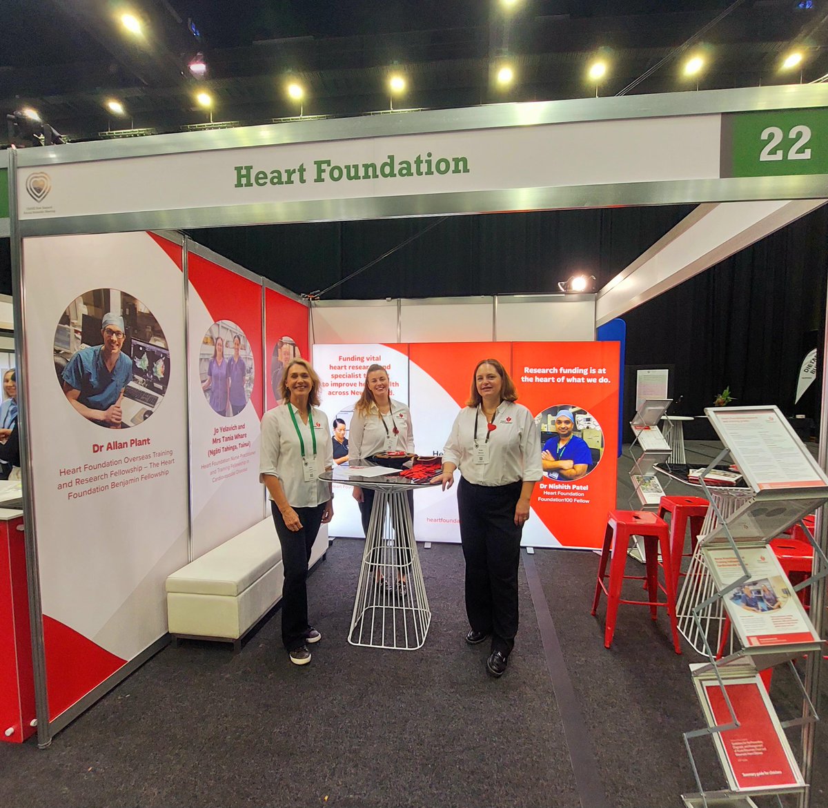 Great to connect with researchers, cardiologists and health professionals at the CSANZ New Zealand Annual Scientific Meeting last week. It was fantastic to hear how research and training we’ve funded is progressing and also meet emerging researchers and future grant applicants.
