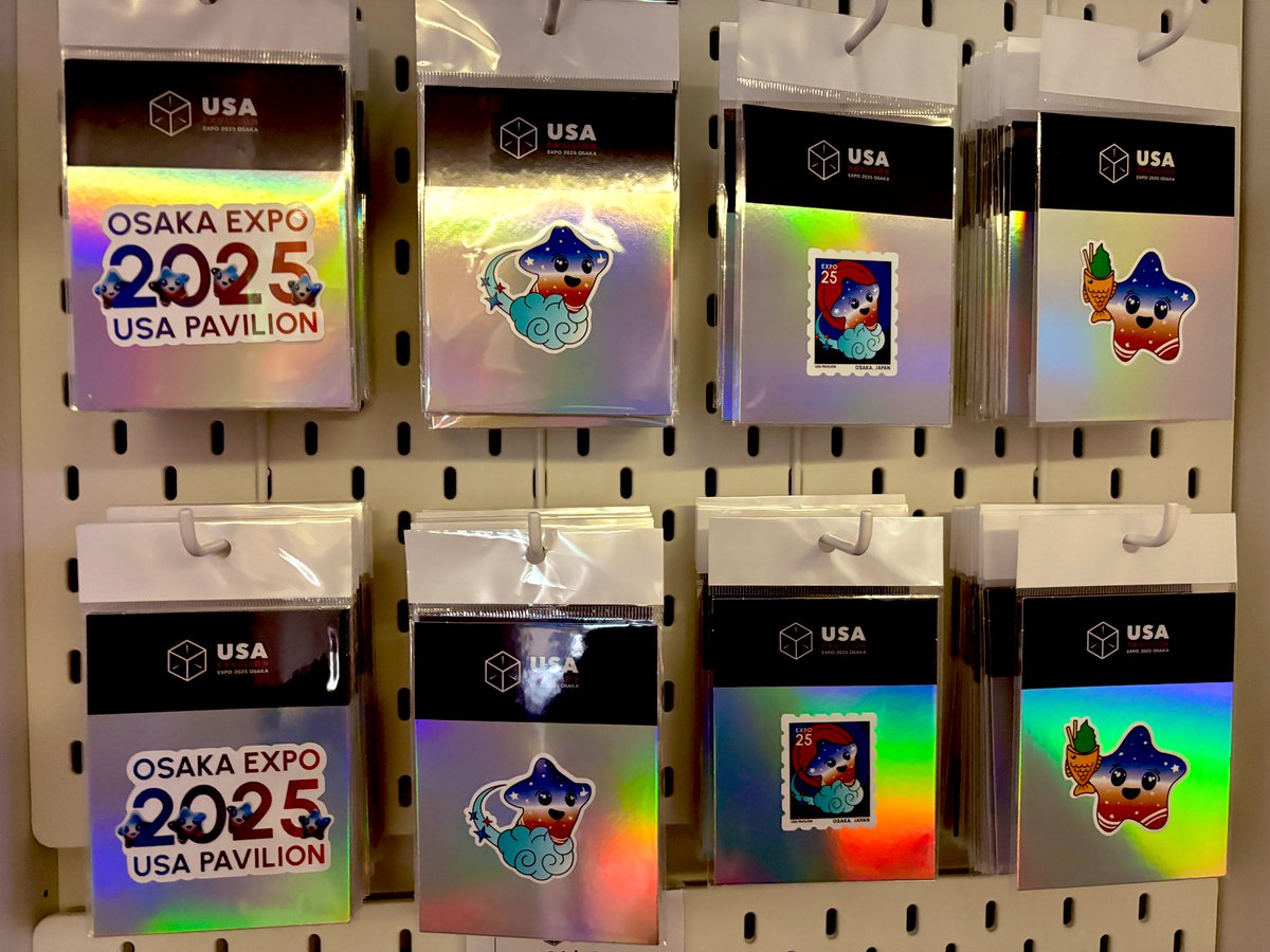 【大阪万博】アメリカ館 ポスター♪USA 万博ショップ限定 🛍️ アメリカ館 ギフトショップ紹介 🛍️ 万博の思い出にぴったりな