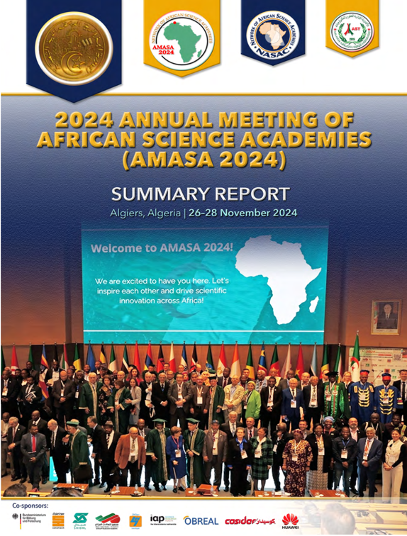 NASAC_AFRICA's tweet photo. 📘 The #AMASA2024 Summary Report is out!
Catch up on all the key insights & recommendations from Africa's top science event of the year.
📍Algiers, 🇩🇿
📥 Download now: https://t.co/nuD0gFaxgl
#NASAC #ScienceForAfrica #OneHealth #OpenScience https://t.co/1aKoSCuiJ5