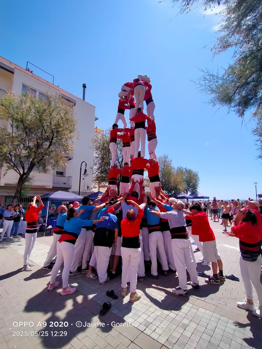 Ahir, a la Diada de les cultures a Torredembarra, hem fet: 
5d6(i), 3d6, 4d6, 3d6p, 2Pd4, Pd4(dol)

Moltíssimes gràcies per la diada a <a href="/XiquetsdeTDB/">Xiquets de Torredembarra</a> i <a href="/CastDelFoix/">CastellersDelFoix</a>, hem gaudit d'una gran jornada 🤩🤩