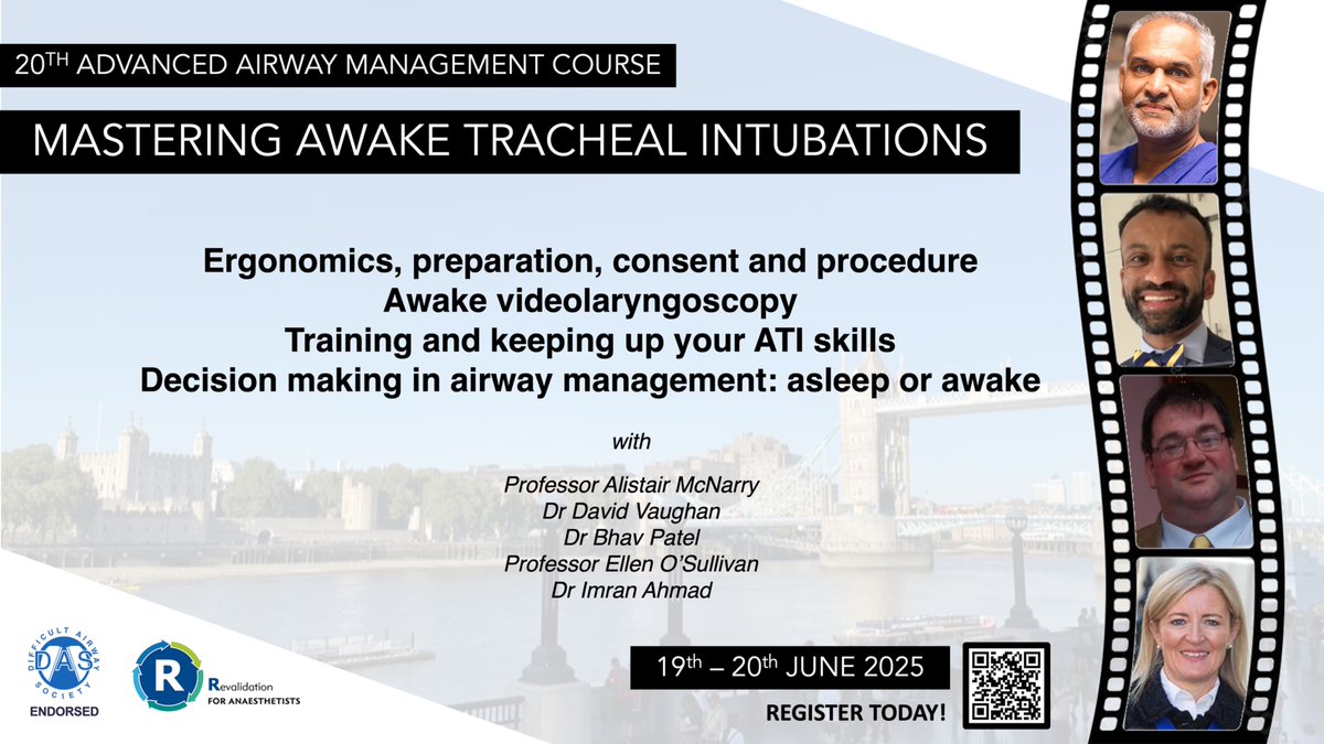 GAMC 2025 (@gamclondon) on Twitter photo Another cracking session we have lined up for delegates on mastering awake tracheal intubations. Expert panel including <a href="/ProfEllenO/">Ellen O’Sullivan @ProEllenO.bsky.social</a> <a href="/altgm/">alistair mcnarry</a> <a href="/bhavpatel100/">bhavesh patel</a> <a href="/dr_imranahmad/">Imran Ahmad</a> and <a href="/oldandbaffled/">David Vaughan</a> (sorry we didn't have your picture for the panel camera reel) #GAMC2025
Provisional Another cracking session we have lined up for delegates on mastering awake tracheal intubations. Expert panel including <a href="/ProfEllenO/">Ellen O’Sullivan @ProEllenO.bsky.social</a> <a href="/altgm/">alistair mcnarry</a> <a href="/bhavpatel100/">bhavesh patel</a> <a href="/dr_imranahmad/">Imran Ahmad</a> and <a href="/oldandbaffled/">David Vaughan</a> (sorry we didn't have your picture for the panel camera reel) #GAMC2025
Provisional