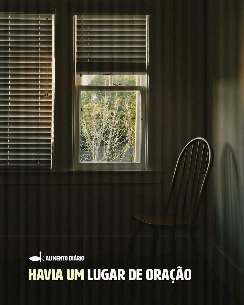 Senhor, no meio do ruído, das tarefas, dos encontros, das palavras, dá-me um lugar de oração. Um lugar onde o tempo abrande e a tua voz não seja abafada pelo barulho do mundo. Dá-me um tempo e um espaço dentro de mim onde o coração desacelere da pressa e eu possa ser apenas teu.