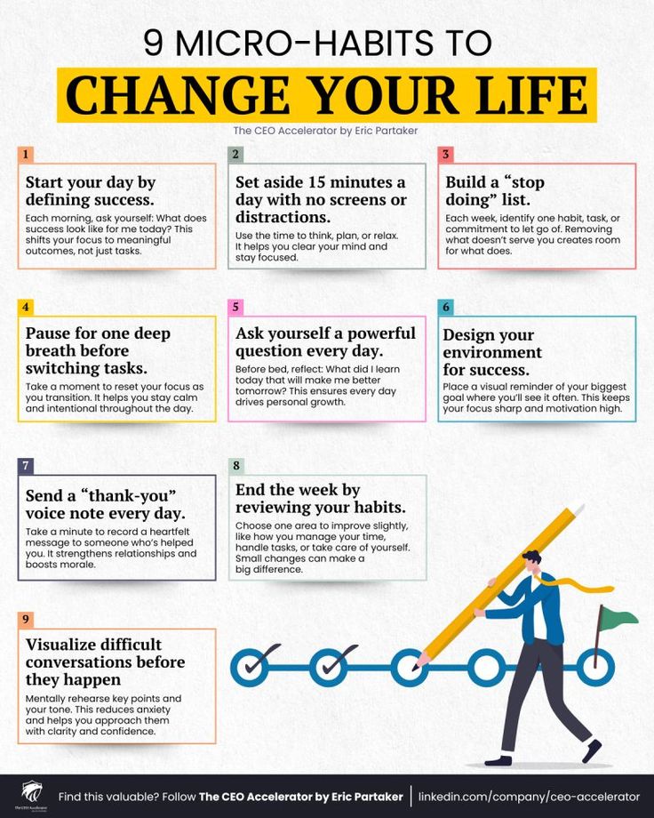 Book_therapy223's tweet photo. 9 Micro-Habits to change your life https://t.co/xYZIcC1kBr