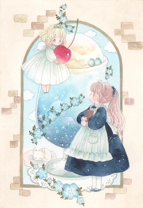 空色ソーダフロート