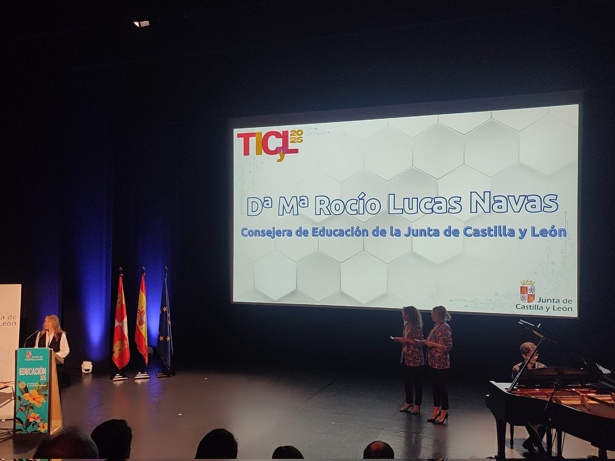 Competencia Digital Educativa Salamanca (@compdigedu_sa) on Twitter photo Hoy toca #TICyL25. Mentores Tecnológicos, Docentes colaboradores, centros educativos, Direcciones provinciales, CFIE y familias participan en esta Jornada Autonómica que inaugura la Consejera de Educación <a href="/RocioLucas_/">Rocío Lucas</a> Hoy toca #TICyL25. Mentores Tecnológicos, Docentes colaboradores, centros educativos, Direcciones provinciales, CFIE y familias participan en esta Jornada Autonómica que inaugura la Consejera de Educación <a href="/RocioLucas_/">Rocío Lucas</a>