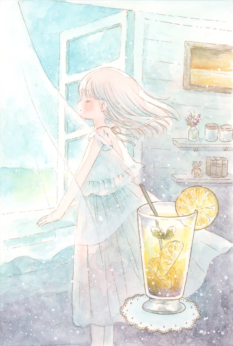 「フレームレス2点」|神谷かおり🌸ドローイングモール🌸羽根としっぽ展🌸アリス展🌸コミティアのイラスト