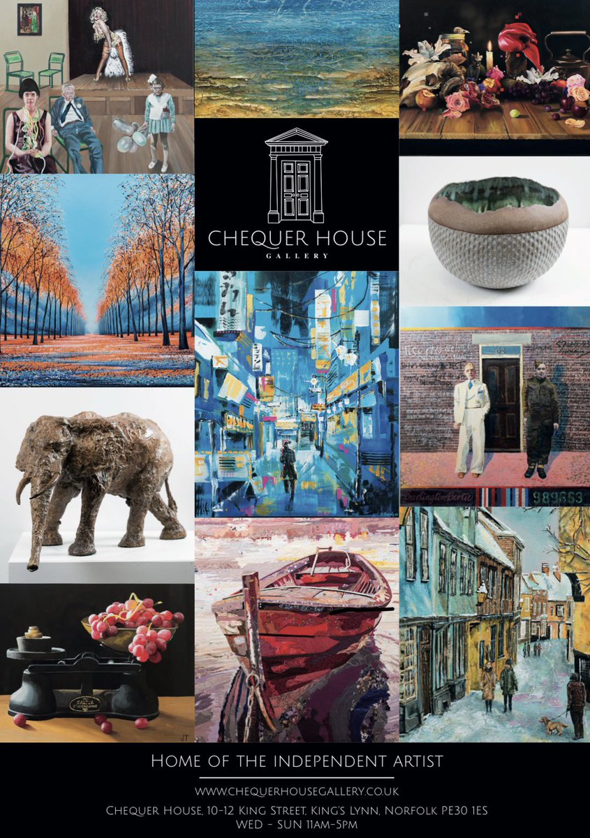 Chequer House Gallery tweet media