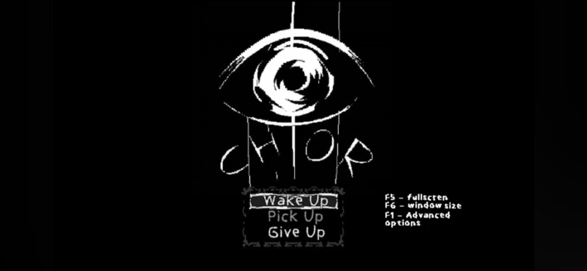 CHIOR_dev's tweet image. The evolution of my game&apos;s title screen. #indiedev #horror #dosgame #indie #rpgmaker