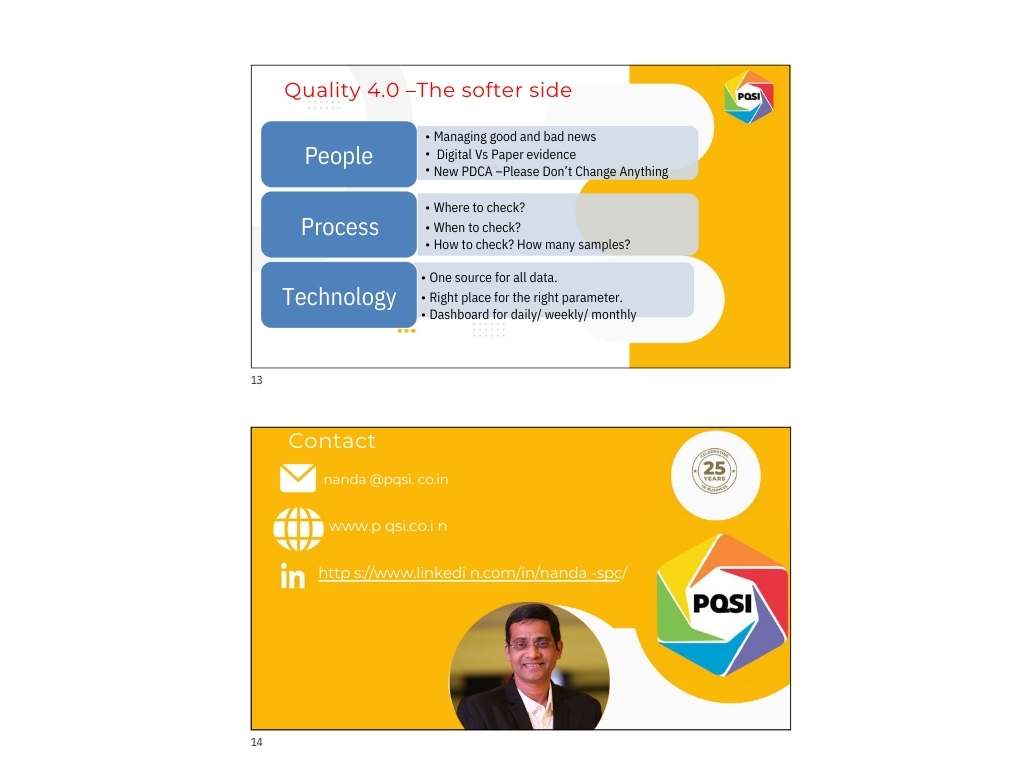 nadpnagpur's tweet photo. NADP Masterclass Recap: #Quality4_0 with Nand Kumar. On 21st May, #NADP had the privilege of hosting a transformative Masterclass on Quality 4.0, led by the renowned expert Nand Kumar, Founder of #PQSI and a pioneer in process excellence.
Learn  more : https://t.co/M9cxPxIIcY https://t.co/XWBKH44tf6