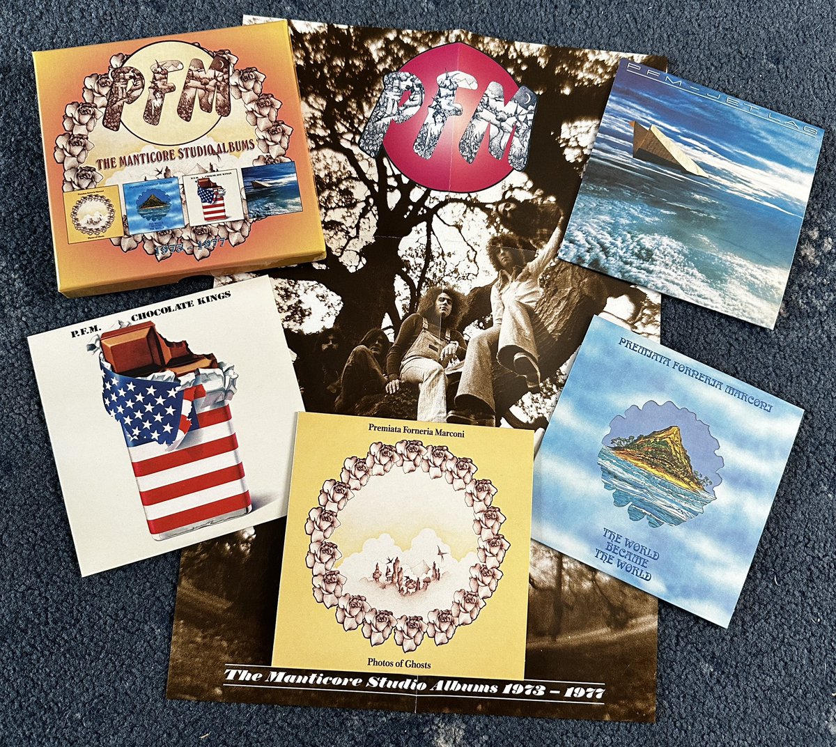 Now Spinning Magazine (@nowspinninguk) on Twitter photo When PROG grew on trees…
PFM : The Manticore Studio Albums 73 -77
Just brilliant, available again from <a href="/CherryRedGroup/">Cherry Red Records</a> When PROG grew on trees…
PFM : The Manticore Studio Albums 73 -77
Just brilliant, available again from <a href="/CherryRedGroup/">Cherry Red Records</a>