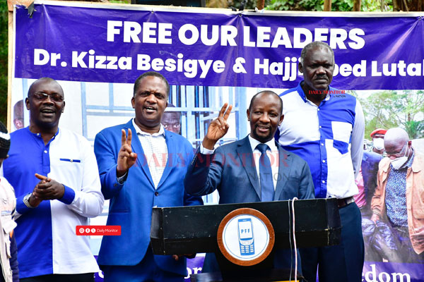 Daily Monitor (@dailymonitor) on Twitter photo The interim spokesperson of People's Front for Freedom (PFF) Ibrahim Ssemujju has told journalists and party members that veteran opposition politician, <a href="/kizzabesigye1/">Kifefe Kizza-Besigye</a> who has been on remand since November 2024 informed him that he was attacked by bedbugs in prison and has spent The interim spokesperson of People's Front for Freedom (PFF) Ibrahim Ssemujju has told journalists and party members that veteran opposition politician, <a href="/kizzabesigye1/">Kifefe Kizza-Besigye</a> who has been on remand since November 2024 informed him that he was attacked by bedbugs in prison and has spent