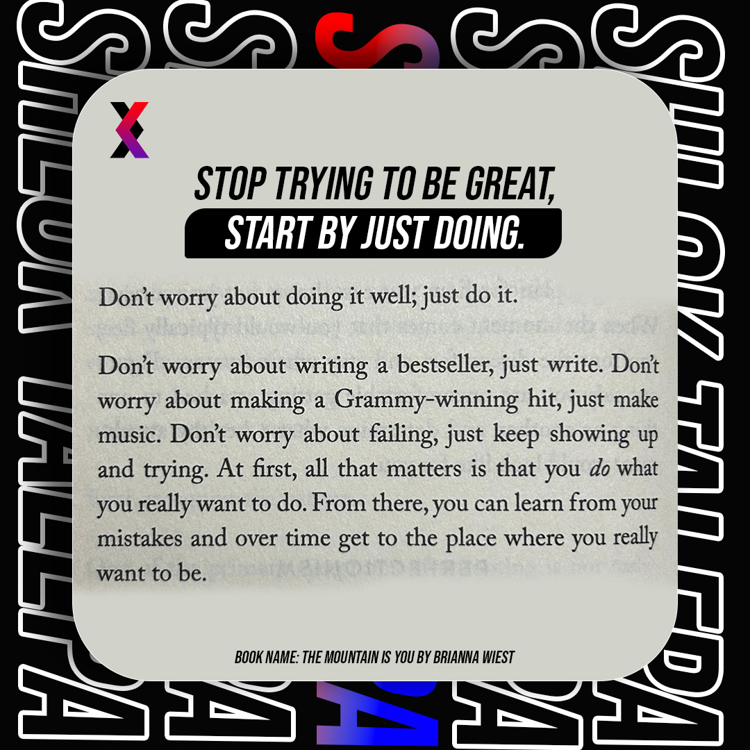 IAmShlokTalepa's tweet photo. We put so much pressure on ourselves to be perfect https://t.co/sVb4SsUxyr
