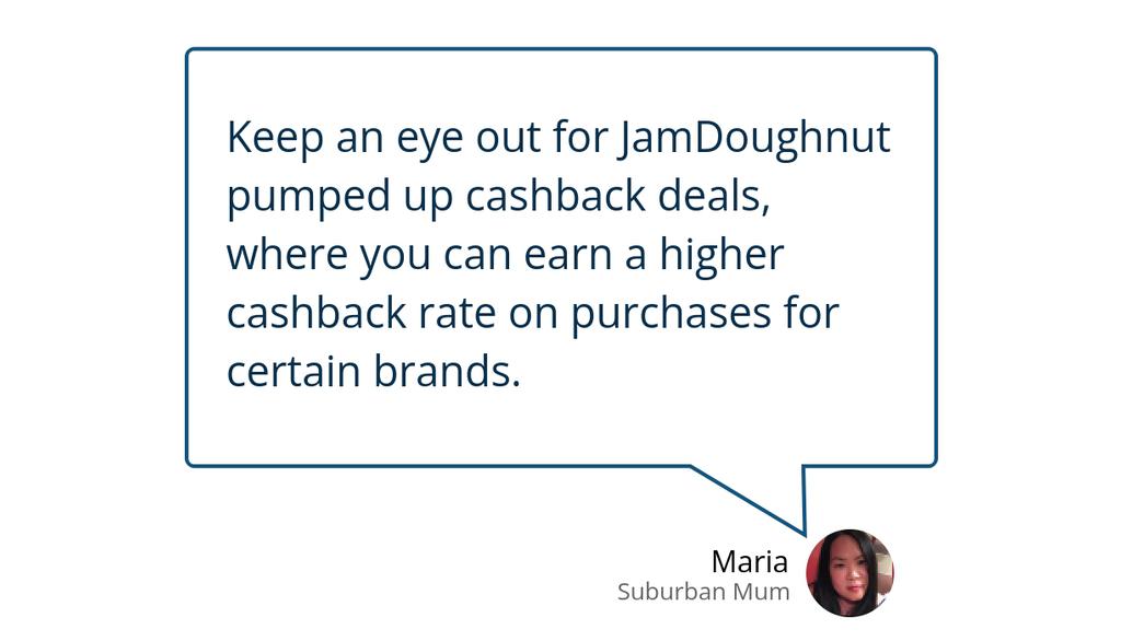 Don’t wait – start earning instant cashback today!

Read more 👉 bit.ly/3wryiWn

#Cashback #JamDoughnut #MoneySaving