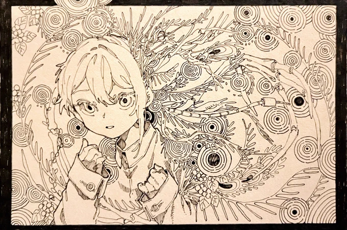 うりうりする原画 