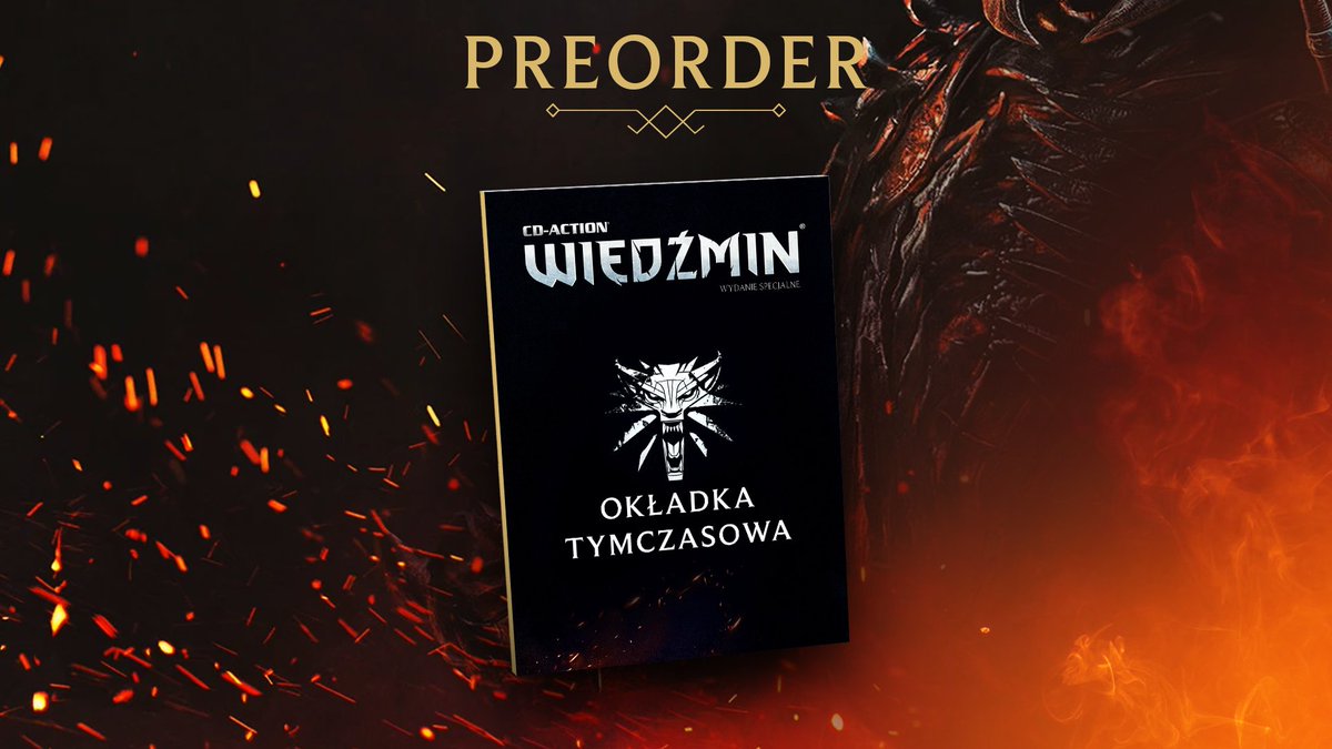 𝑊𝑖𝑒𝑑𝑧́𝑚𝑖𝑛́𝑠𝑘𝑖 𝑎𝑚𝑢𝑙𝑒𝑡 𝑑𝑟𝑧̇𝑦... 🐺

Przedstawiamy wydanie specjalne 𝐂𝐃-𝐀𝐜𝐭𝐢𝐨𝐧 𝐖𝐢𝐞𝐝𝐳́𝐦𝐢𝐧! ⚔️

🛒 𝐏𝐑𝐄𝐎𝐑𝐃𝐄𝐑: link.cdaction.pl/Wiedzmin
🗓️ 𝐏𝐑𝐄𝐌𝐈𝐄𝐑𝐀: 26.08.2025

CD-Action Wiedźmin to 𝐚𝐳̇ 𝟏𝟒𝟒 𝐬𝐭𝐫𝐨𝐧𝐲 wypełnione artykułami o