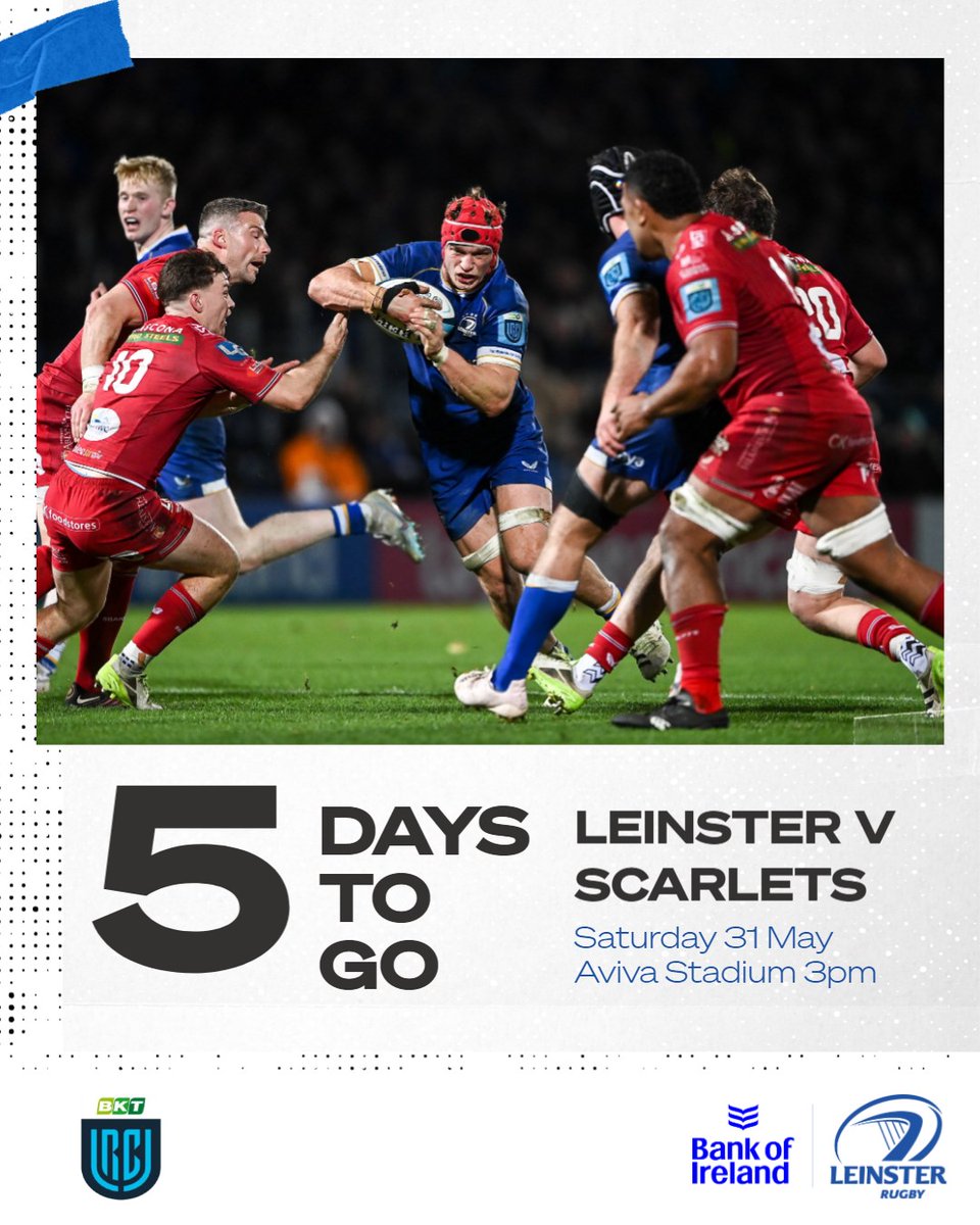 The URC playoffs start here 😤

Get your tickets for our quarter-final against Scarlets this Saturday here ➡️ bit.ly/45gzEly

#LEIvSCA #NeverLessThanEverything