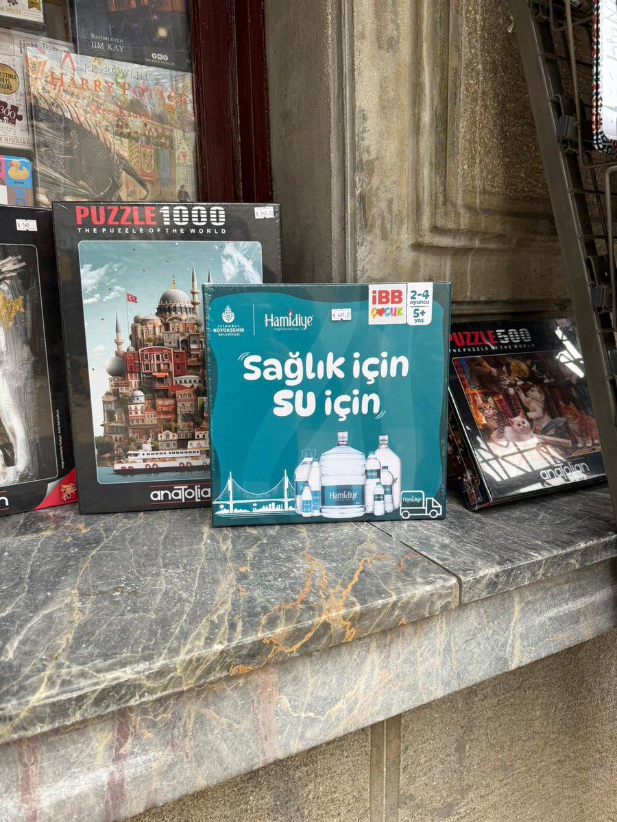 hamidiyeas's tweet image. Su içmenin önemini öğretmeyi amaçlayan ‘Sağlık için SU için’ Kutu Oyunumuz İstanbul Kitapçısı’nda!
@ibb_cocuk
@kultur_istanbul