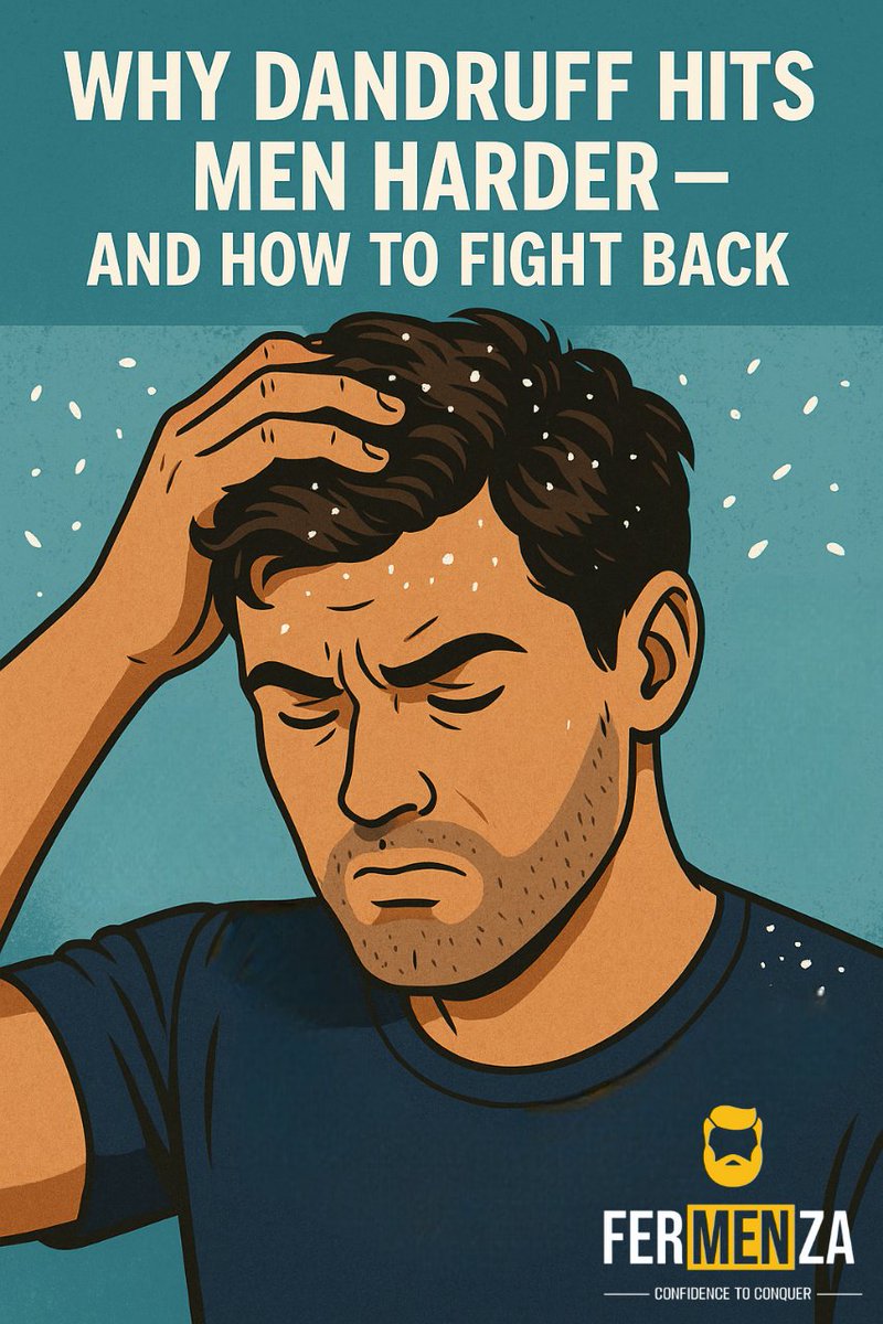 Fermenza_Men's tweet photo. Why Dandruff Hits Men Harder
#fermenza #hair  #haircare  #dandruff https://t.co/CkCIfG4eRg