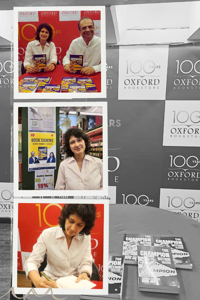 fortismentalhealth (@fortis_mhbs) on Twitter photo <a href="/divya_sportpsyc/">Divya Jain</a> and <a href="/dr_samirparikh/">Dr. Samir Parikh 🇮🇳</a> at A Book Signing at <a href="/oxfordbookstore/">oxfordbookstore</a> at Park Street #Kolkata.
Champion Within - Life Lessons from Sport Psychology
<a href="/Rupa_Books/">Rupa Publications</a>
#mindspace
<a href="/fortis_hospital/">Fortis Healthcare</a> <a href="/divya_sportpsyc/">Divya Jain</a> and <a href="/dr_samirparikh/">Dr. Samir Parikh 🇮🇳</a> at A Book Signing at <a href="/oxfordbookstore/">oxfordbookstore</a> at Park Street #Kolkata.
Champion Within - Life Lessons from Sport Psychology
<a href="/Rupa_Books/">Rupa Publications</a>
#mindspace
<a href="/fortis_hospital/">Fortis Healthcare</a>