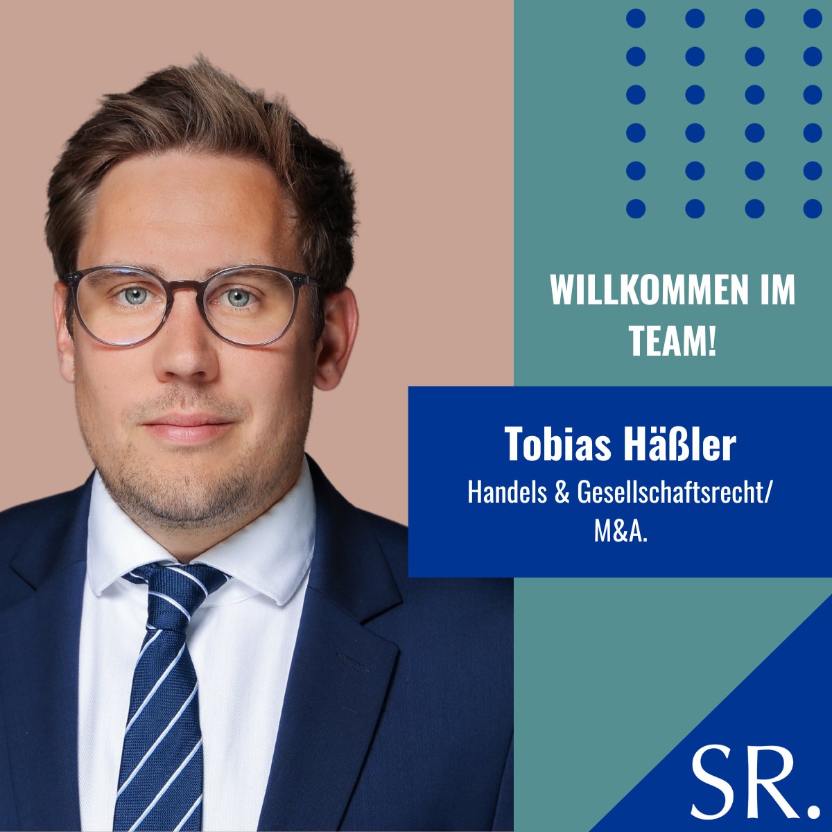 Neuzugang bei SCHULTE RECHTSANWÄLTE. ✨ Tobias Häßler verstärkt seit Mai unser #Team im Bereich Handels- &amp; Gesellschaftsrecht/M&amp;A. 

Willkommen, Tobias Häßler! 👏
#lawyer #rechtsanwalt #anwaltskanzlei