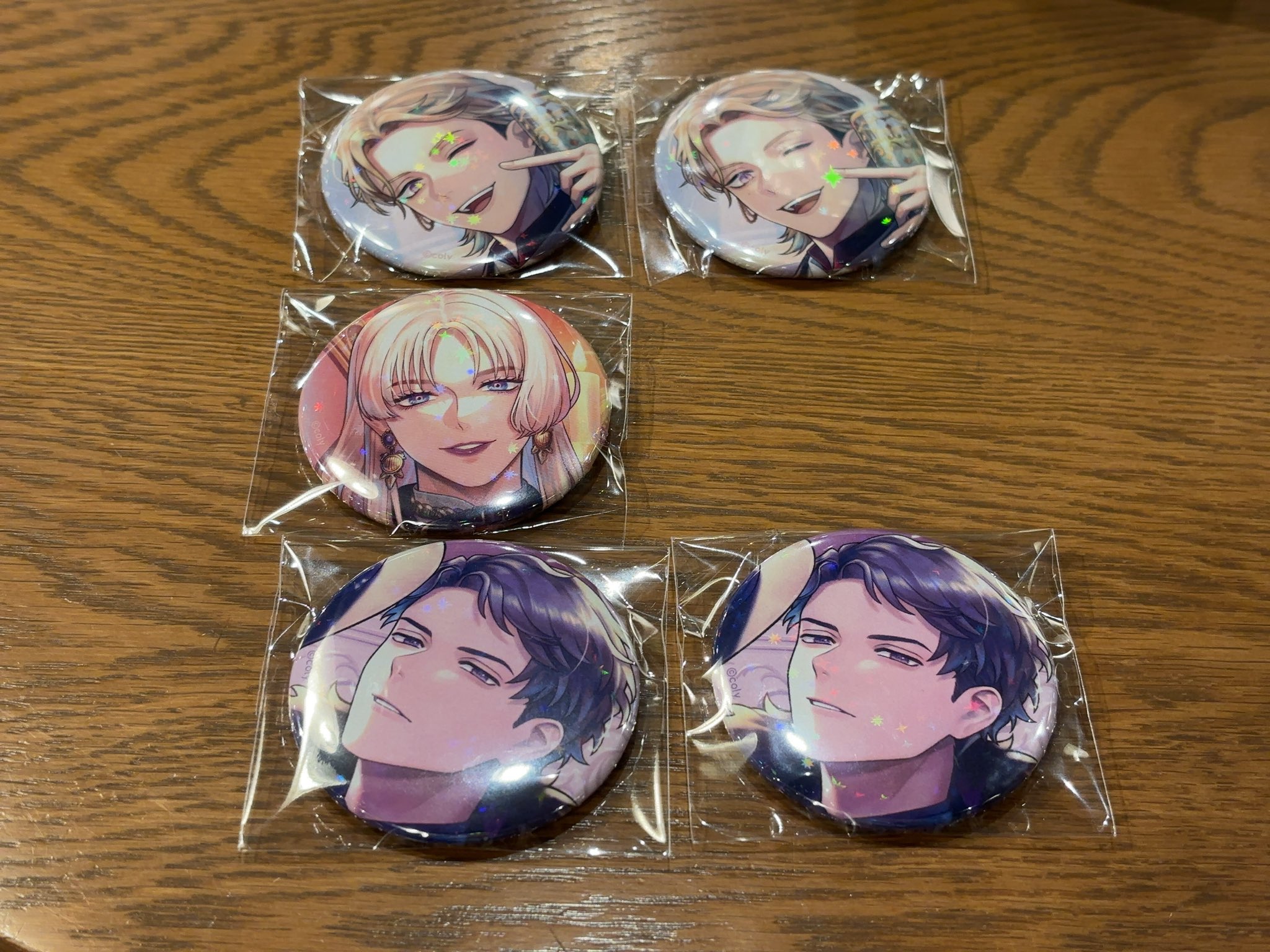 [期間限定出品]ブレマイ 須王 1st アニバ缶 ブレマイ 1st Anniversary 缶バッチ 須王 相沢 御門 新開