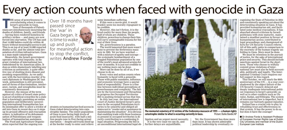 “If this were a movie plot, it would frankly seem too morally repugnant to be credible”
~Prof Andrew Forde

Irish Examiner

☕️🥐