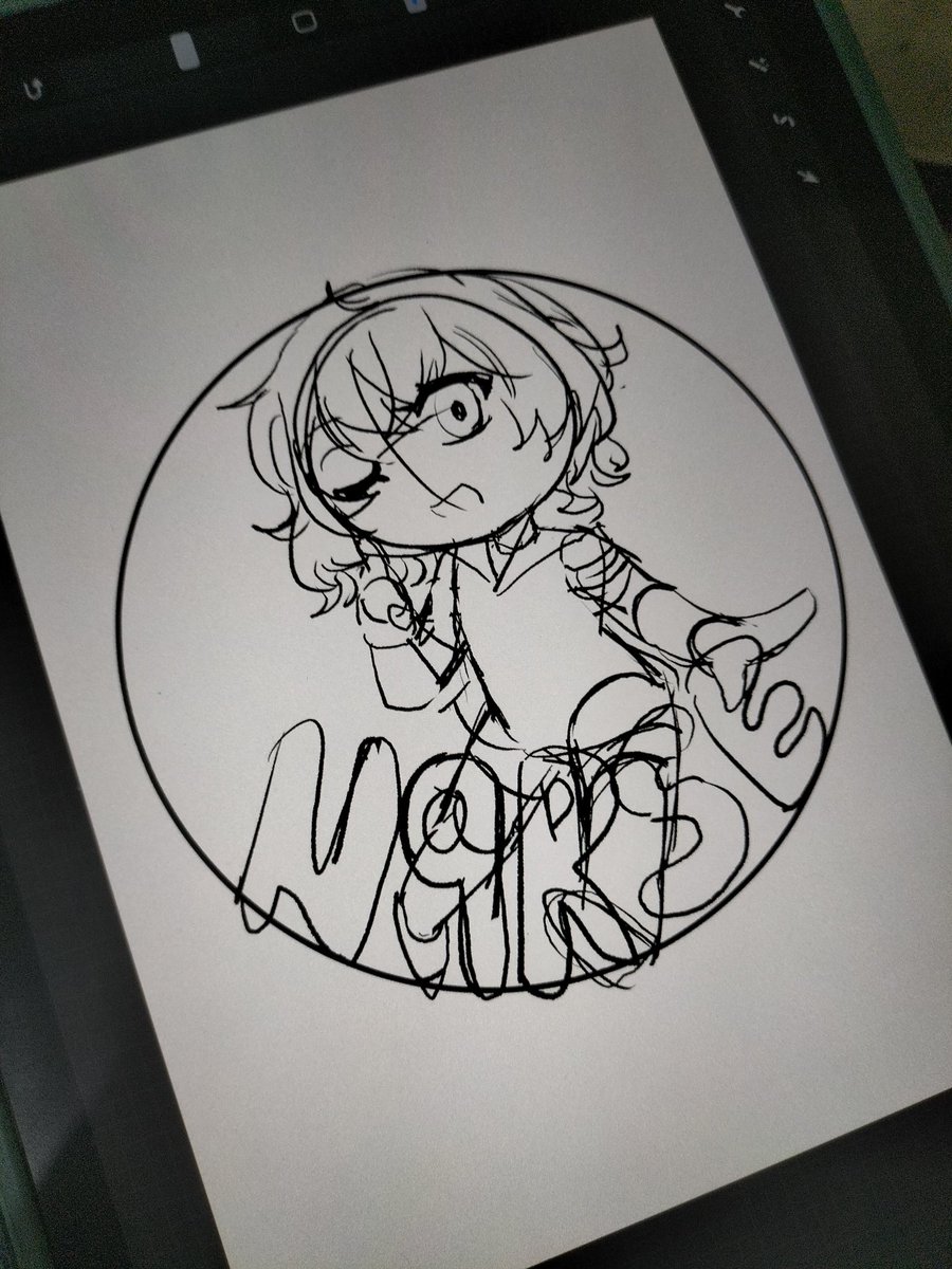 SarKatzen's tweet photo. Scrapped pin badge idea bcs I got too busy https://t.co/B6ZqLSRkpC