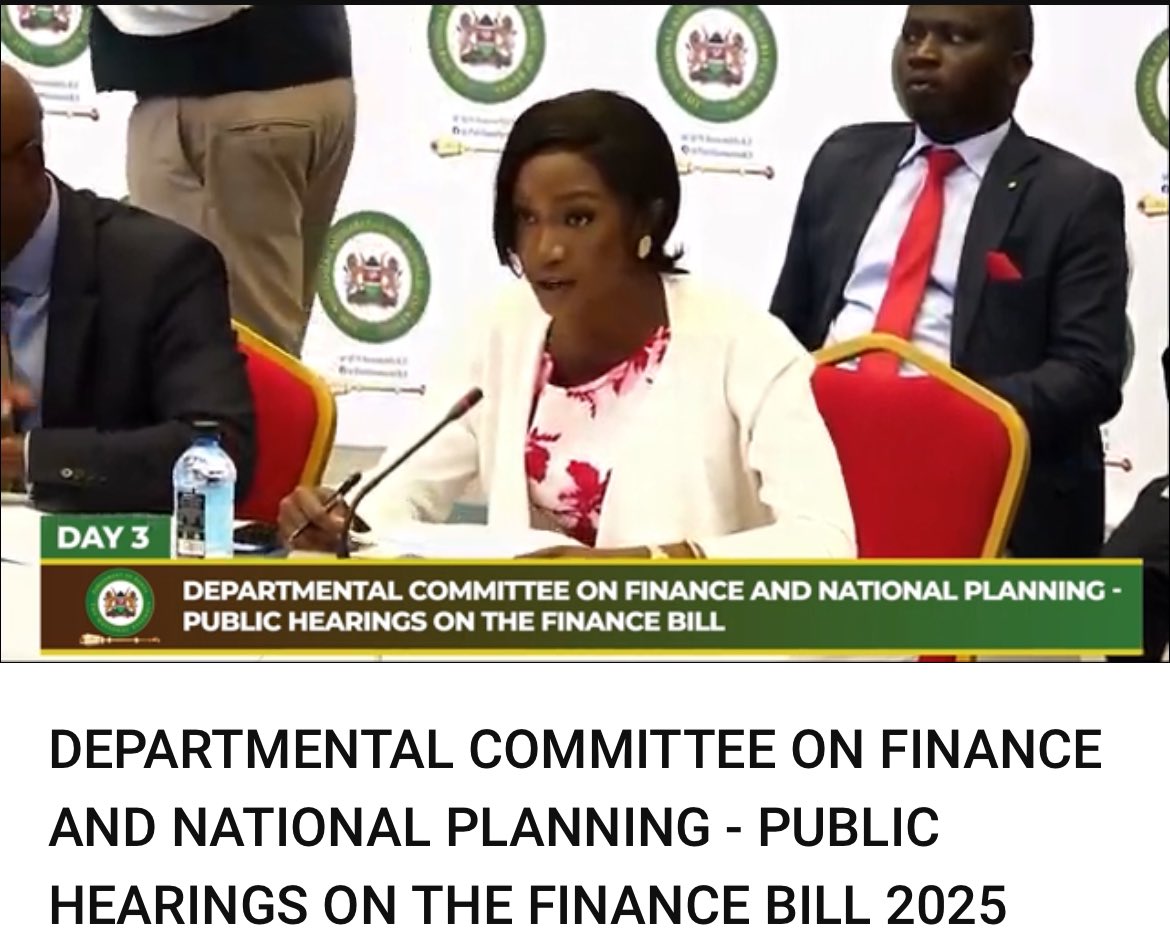 This morning , the Departmental Committee on Finance and National Planning continues with the Stakeholder Engagement on the Finance Bill (National Assembly Bill No. 19 of 2025) and the Virtual Assets Service Providers Bill (National Assembly Bill No. 15 of 2025).